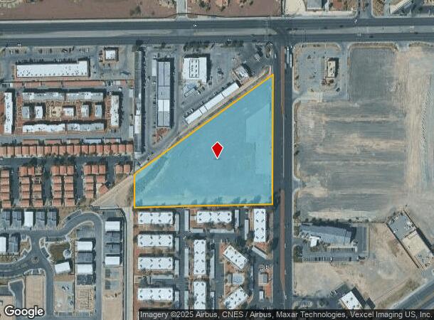 4365 N Nellis Blvd, Las Vegas, NV Parcel Map