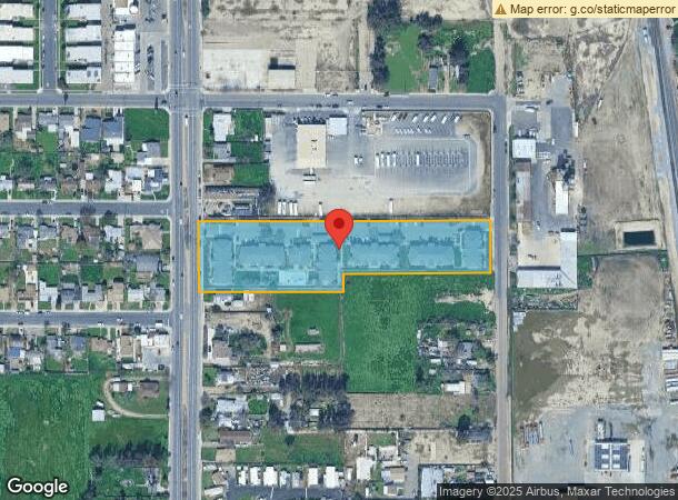  613 S 11Th Ave, Hanford, CA Parcel Map