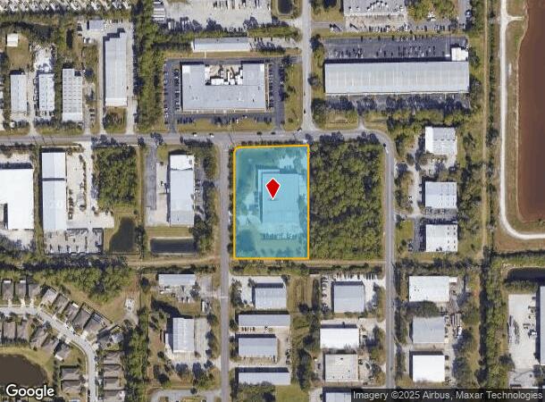  3939 Dow Rd, Melbourne, FL Parcel Map