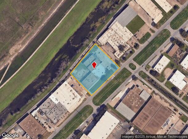  737 Regal Row, Dallas, TX Parcel Map