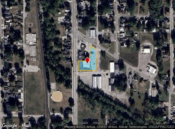  873 S Blanchard St, Findlay, OH Parcel Map