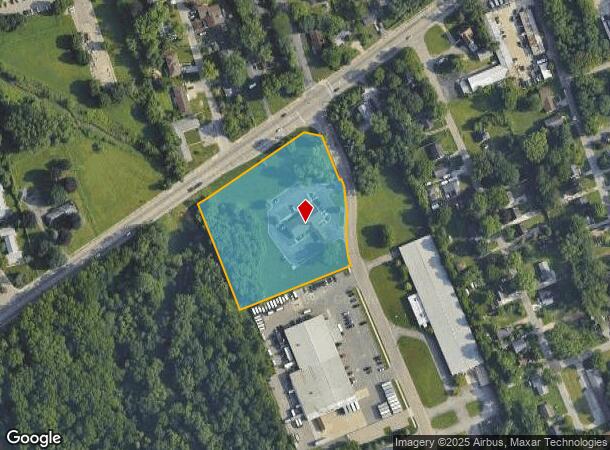  424 S Mansfield St, Ypsilanti, MI Parcel Map