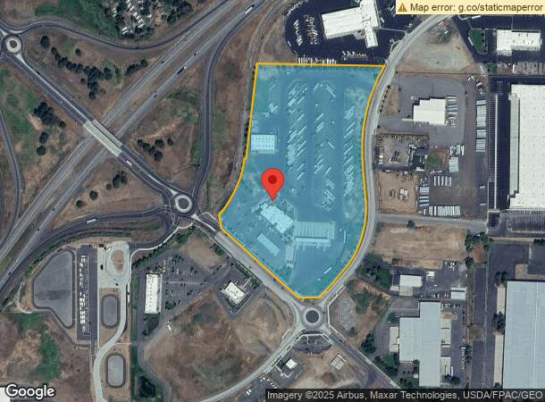  10506 W Aero Rd, Spokane, WA Parcel Map