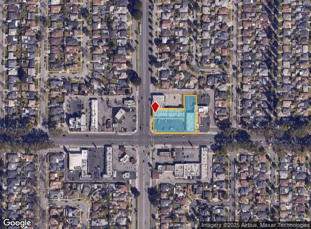 5501 Del Amo Blvd, Lakewood, CA Parcel Map