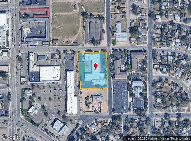 1810 S Wahsatch Ave, Colorado Springs, CO Parcel Map