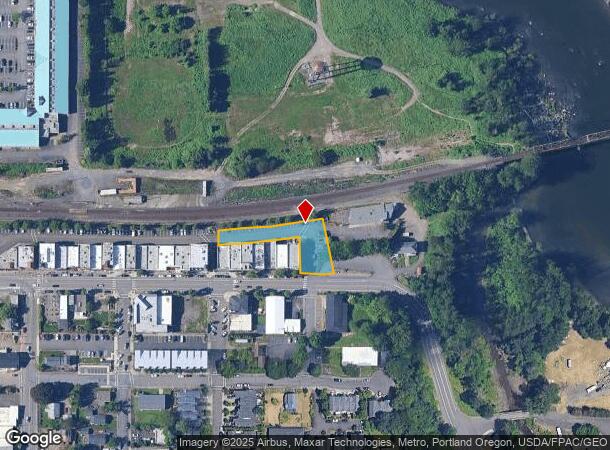 E Hist Columbia River Hwy, Troutdale, OR Parcel Map
