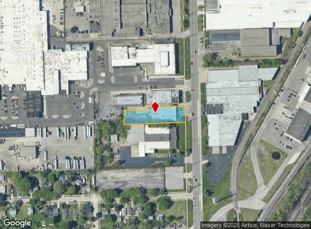  21325 Hoover Rd, Warren, MI Parcel Map