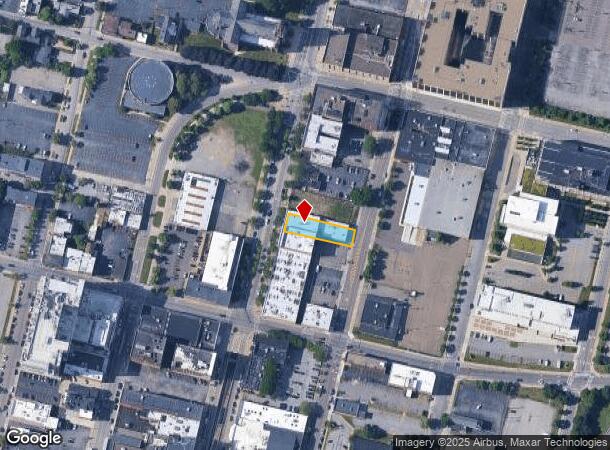 739 Main St, Buffalo, NY Parcel Map