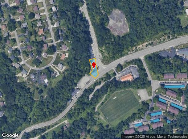 1600 Painters Run Rd, Pittsburgh, PA Parcel Map