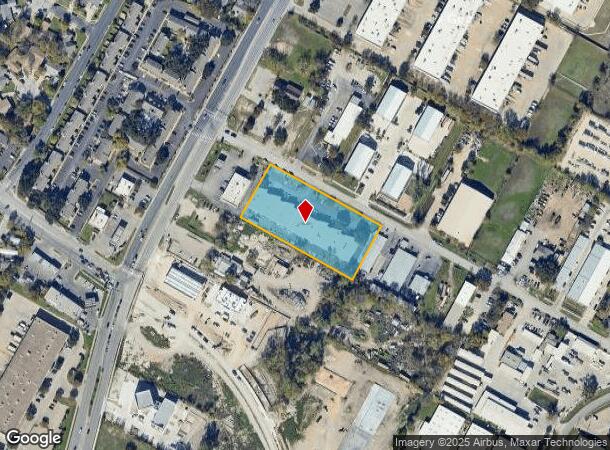 1515 Dungan Ln, Austin, TX Parcel Map