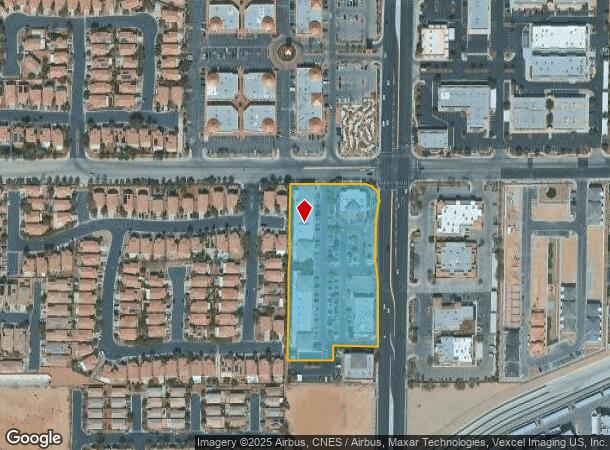  6105 S Fort Apache Rd, Las Vegas, NV Parcel Map