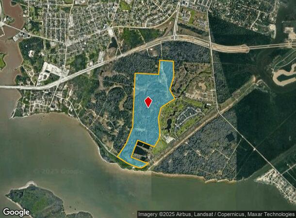  0 Evergreen Rd, Baytown, TX Parcel Map