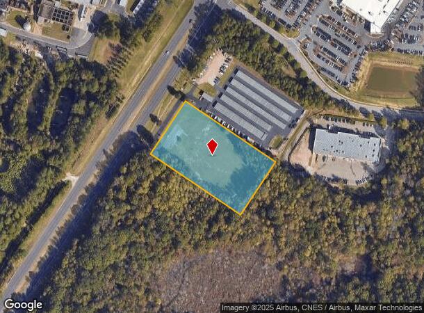 2509 Index Dr, Wake Forest, NC Parcel Map