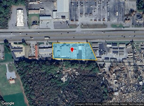  1610 E Dixon Blvd, Shelby, NC Parcel Map