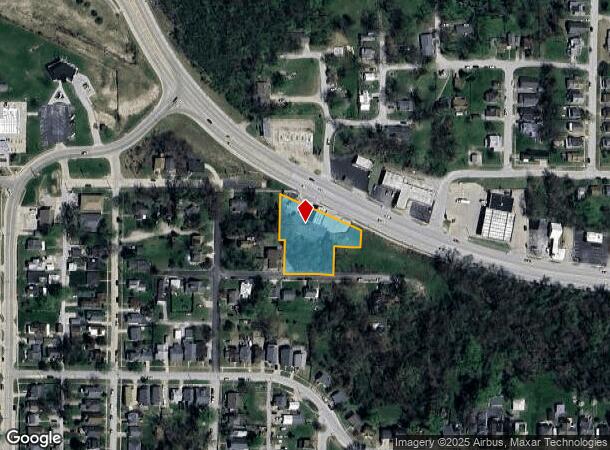  1329 Mark Twain Ave, Hannibal, MO Parcel Map