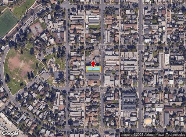  927 Daisy Ave, Long Beach, CA Parcel Map