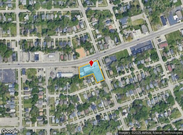  2701 Corunna Rd, Flint, MI Parcel Map