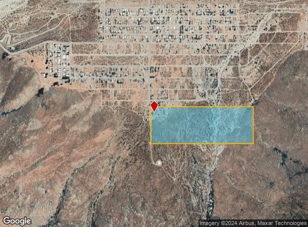  15380 Elm St, Cabazon, CA Parcel Map