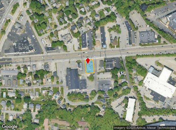 250 Worcester Rd, Framingham, MA Parcel Map