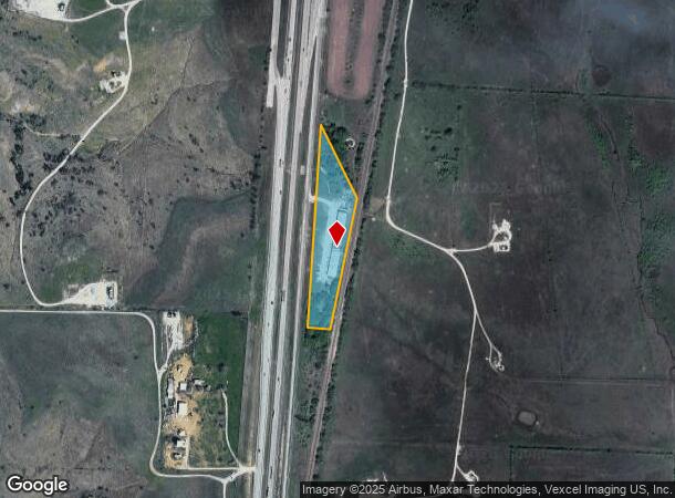 8333 S Us Highway 287, Rhome, TX Parcel Map
