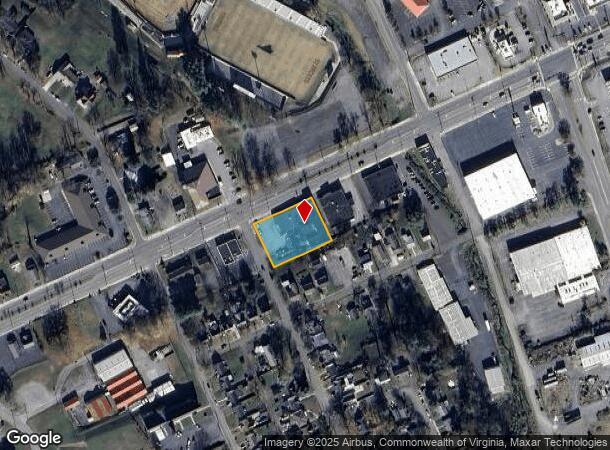 1570 Euclid Ave, Bristol, VA Parcel Map