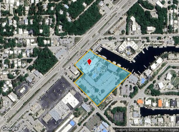 99701 Overseas Hwy, Key Largo, FL Parcel Map