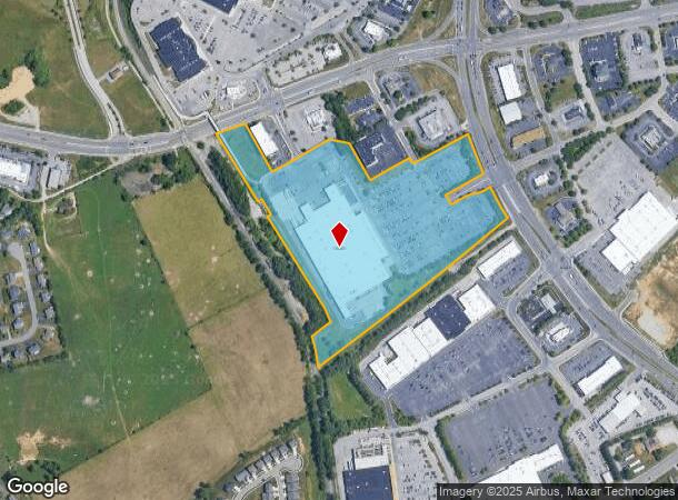 2400 N Franklin St, Christiansburg, VA Parcel Map