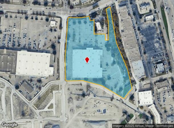  600 W 15Th St, Plano, TX Parcel Map