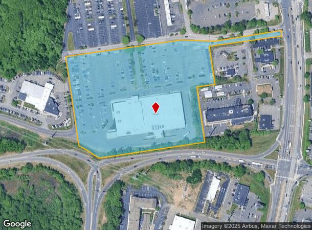  650B Memorial Dr, Chicopee, MA Parcel Map