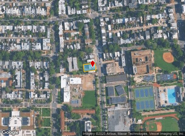 2570 Sherman Ave Nw, Washington, DC Parcel Map