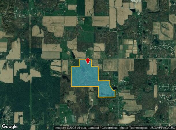  9399 Leffingwell Rd, Canfield, OH Parcel Map