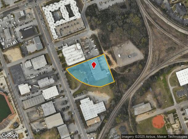 410 Huger St, Columbia, SC Parcel Map