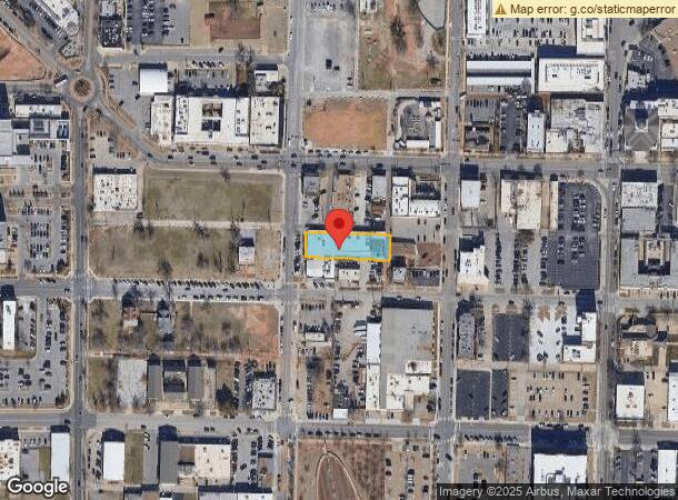  1004 N Hudson Ave, Oklahoma City, OK Parcel Map