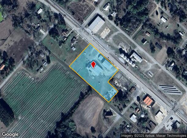 201 N Railroad St, Rebecca, GA Parcel Map