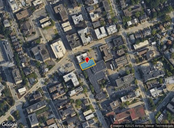  160 N Craig St, Pittsburgh, PA Parcel Map