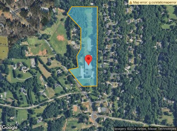  13835 Hopewell Rd, Alpharetta, GA Parcel Map