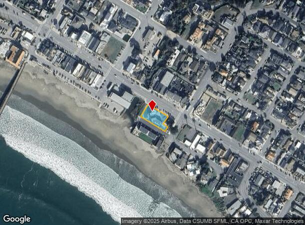 1 N Ocean Ave, Cayucos, CA Parcel Map