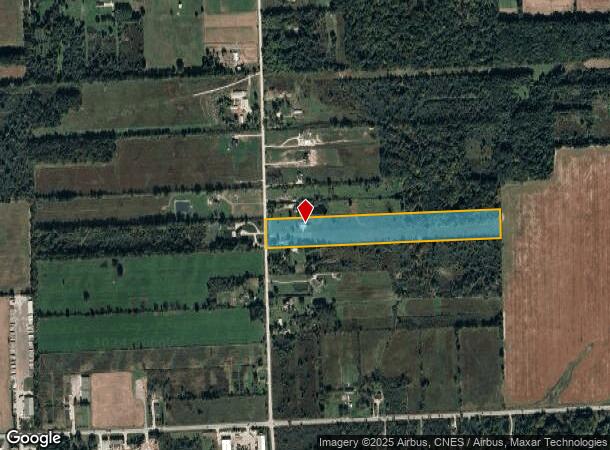  5743 Meldrum Rd, Casco, MI Parcel Map