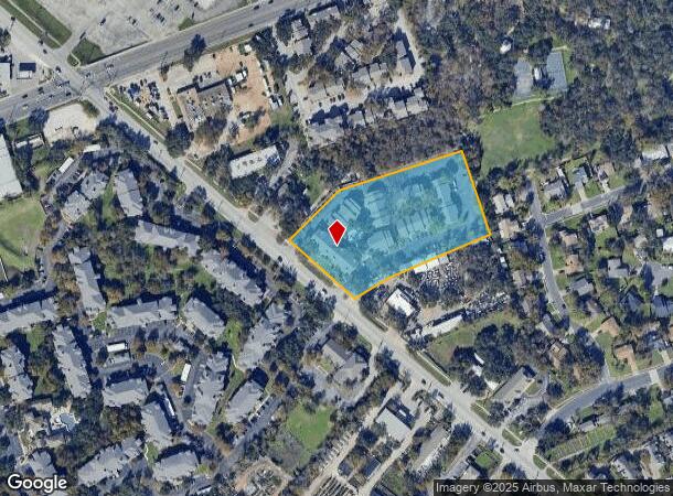 13359 Pond Springs Rd, Austin, TX Parcel Map