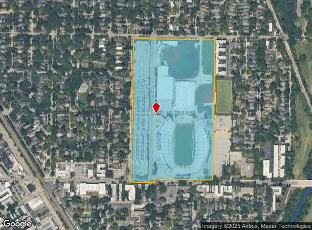  2751 Ashland Ave, Evanston, IL Parcel Map
