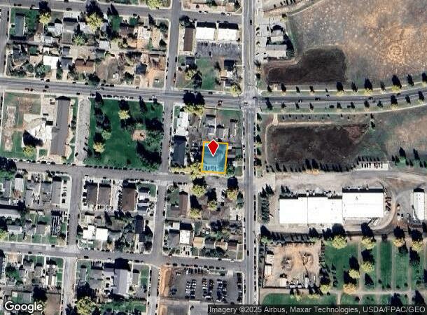  1415 E Gibbon St, Laramie, WY Parcel Map