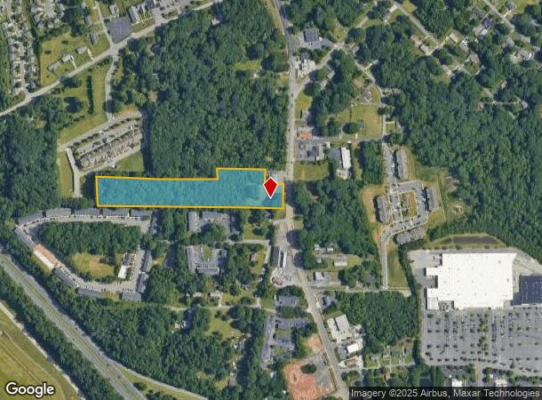 6142 University Pky, Winston Salem, NC Parcel Map