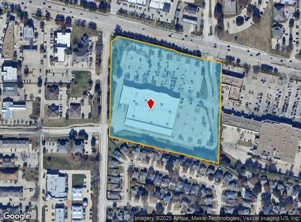 2501 Cross Timbers Rd, Flower Mound, TX Parcel Map