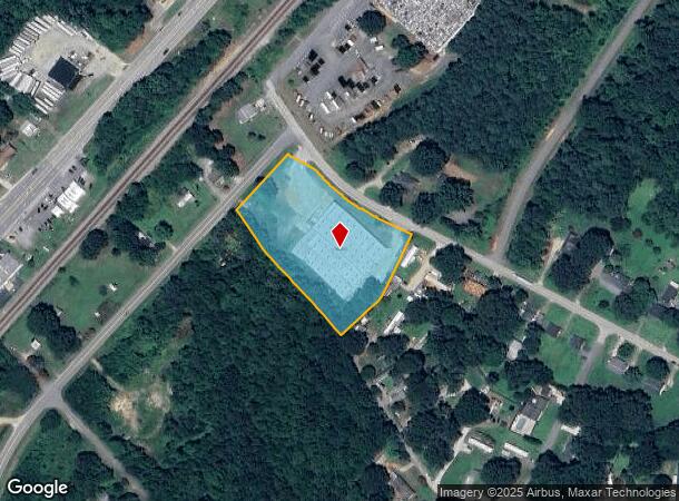 245 Peach Orchard Rd, Salisbury, NC Parcel Map