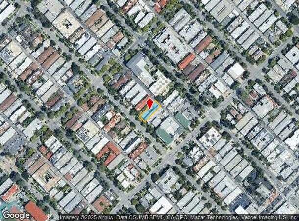 1031 10Th St, Santa Monica, CA Parcel Map