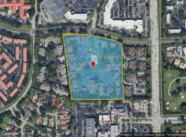  22356 Calibre Ct, Boca Raton, FL Parcel Map