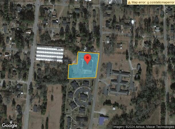  704 S Walnut St, Fairmont, NC Parcel Map