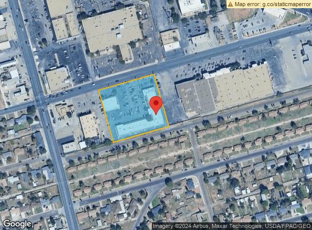  3205 W Cuthbert Ave, Midland, TX Parcel Map