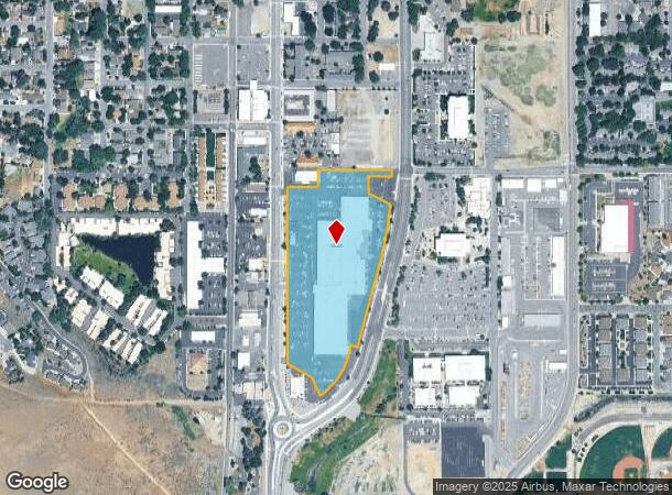 1313 S Carson St, Carson City, NV Parcel Map