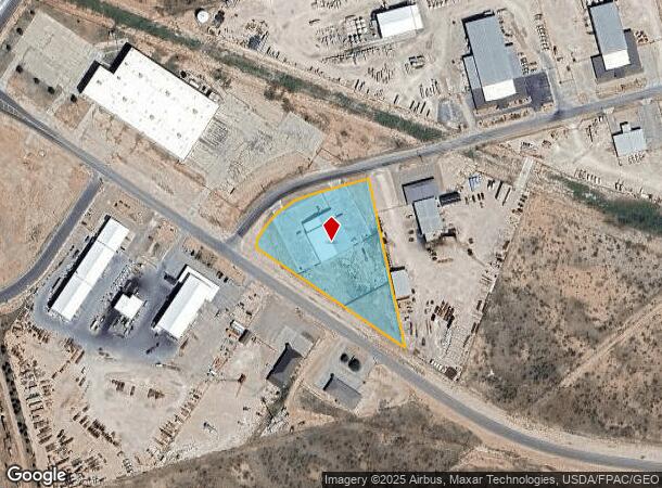  13417 W County Road 100 W, Midland, TX Parcel Map